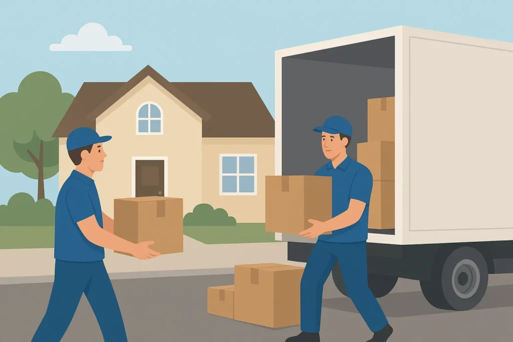 Customer questions to the company that arise during the move