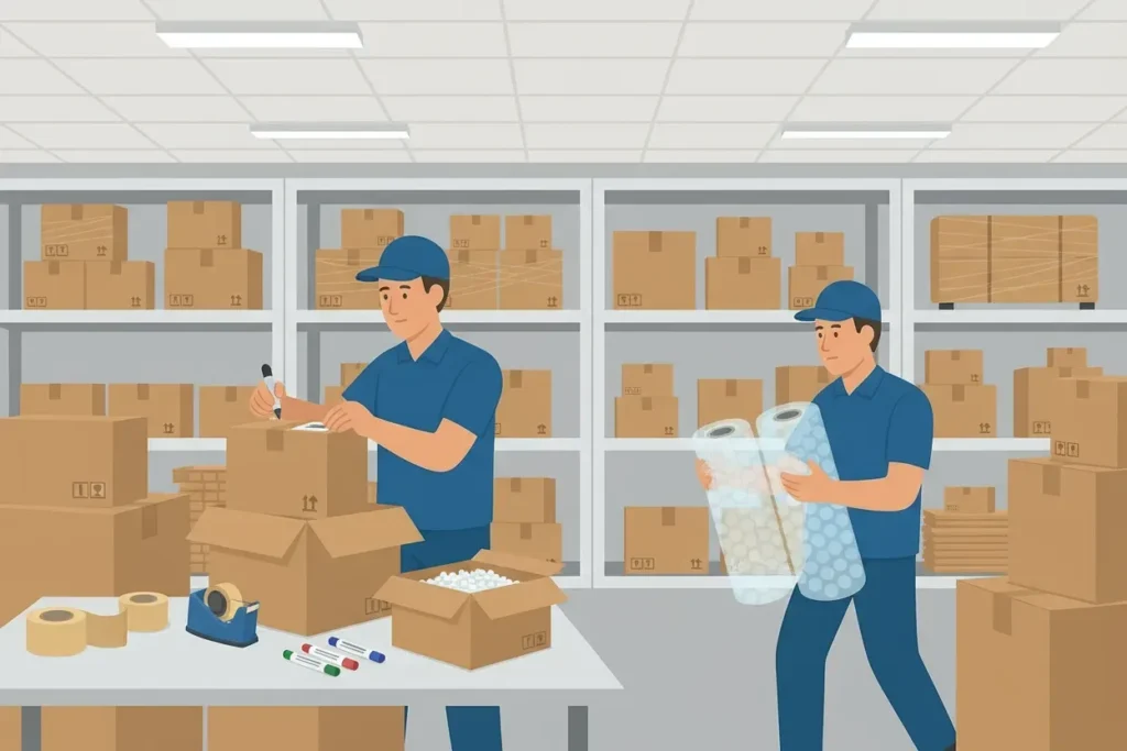 Customer questions to the company that arise during the move